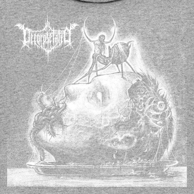Decorpsetated - Human Words album cover, white