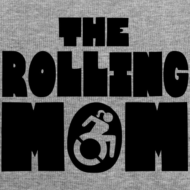 Rolling mom in wheelchair