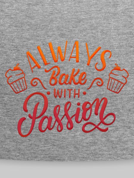 AWAYS BAKE WITH PASSION