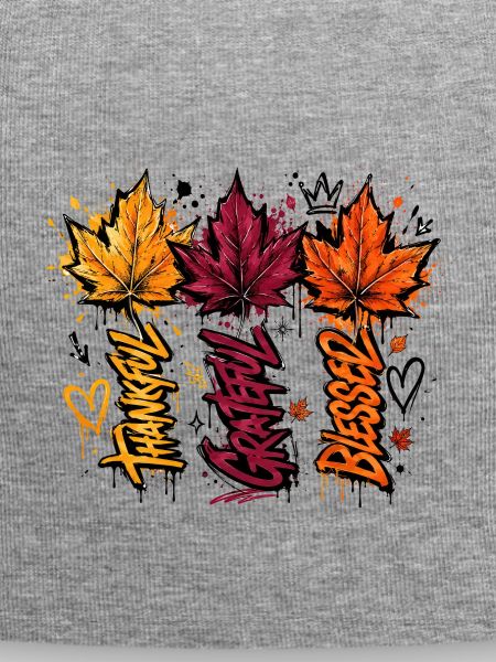 Autumn Graffiti Leaves