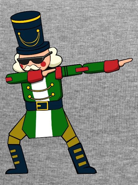 Christmas Soldier Dabbing Nutcracker