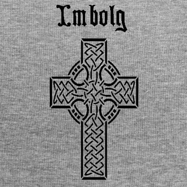 Imbolg Black Logo and Cross