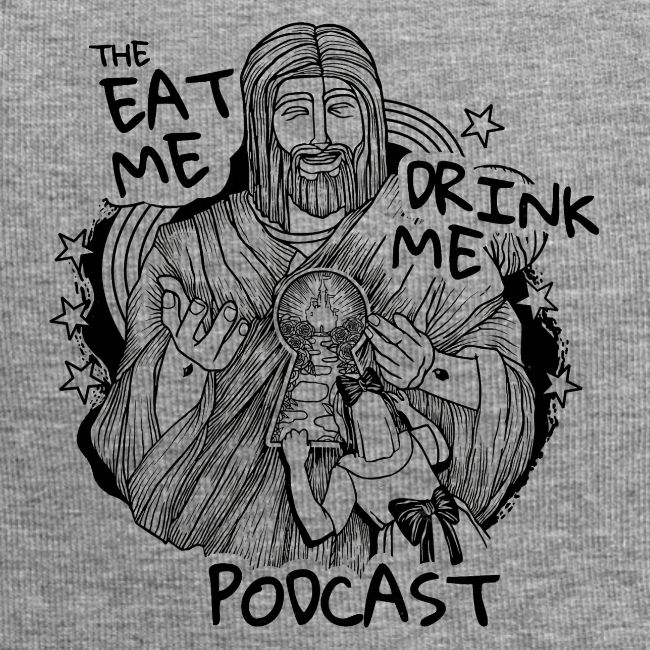 Eat Me Drink Me Podcast revamped logo
