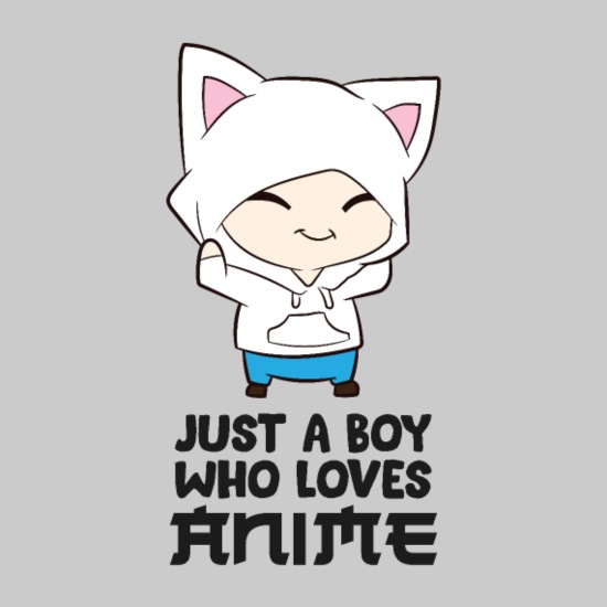 Just a Boy Who Loves Animes Funny Anime Boy' Beanie | Spreadshirt