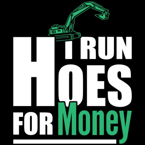 Sexy Funny Quotes I Run Hoes For Money Tractor' Beanie | Spreadshirt
