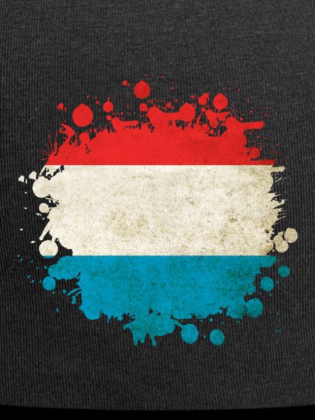 Luxembourg flags blob