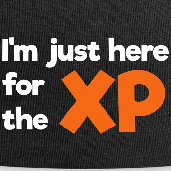I'm just here for the XP - Beanie