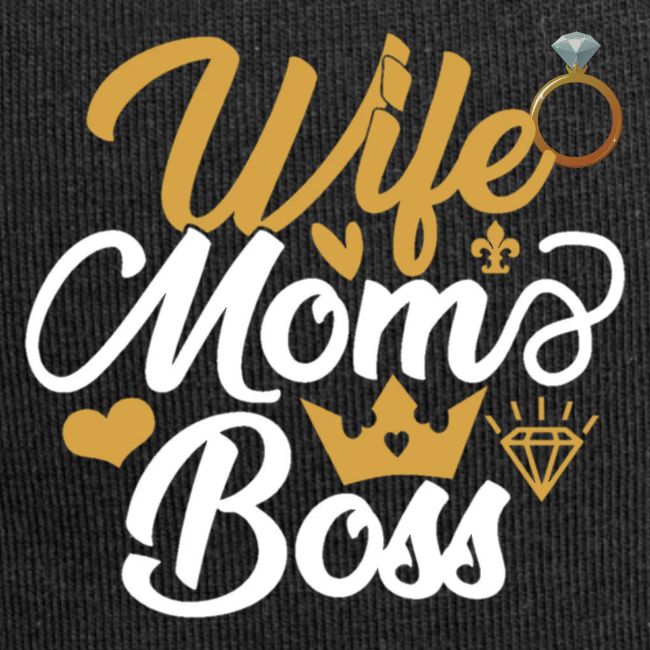 Wife Mom Boss design
