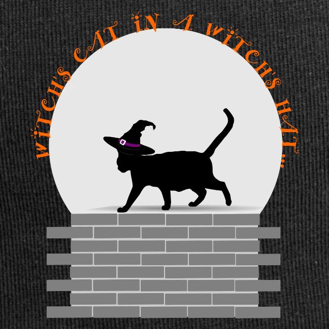 Witch's Cat In A Witch's Hat