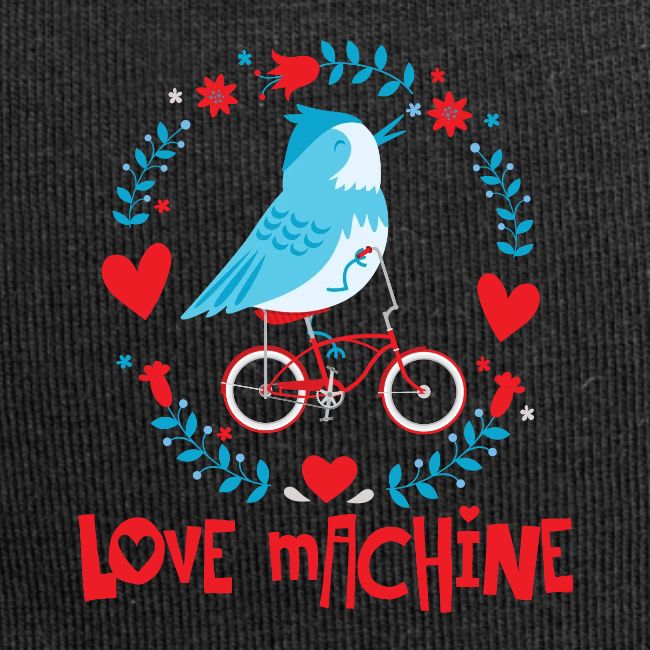 Cute Love Machine Bird
