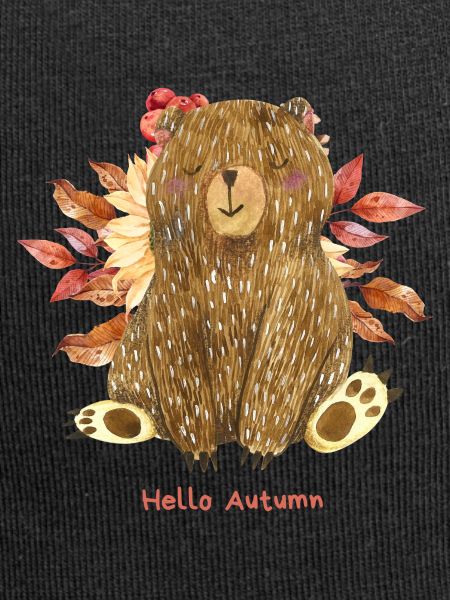 Hello Autumn with Bear