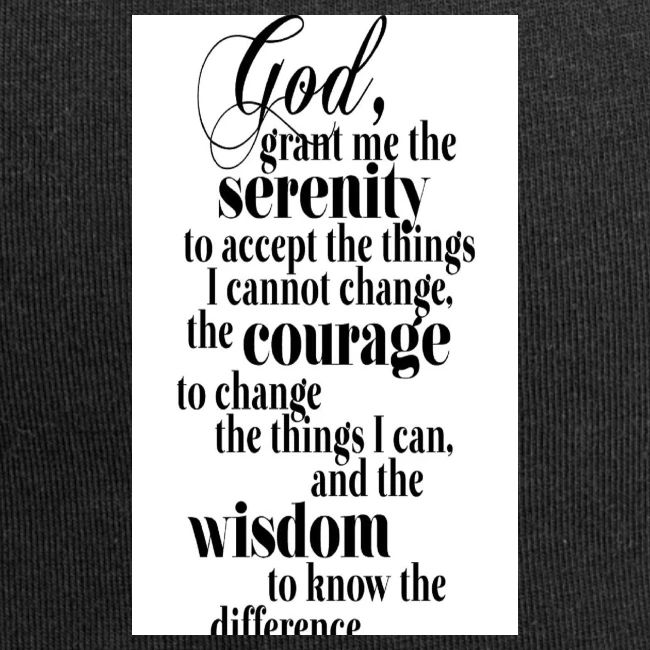 Serenity Prayer