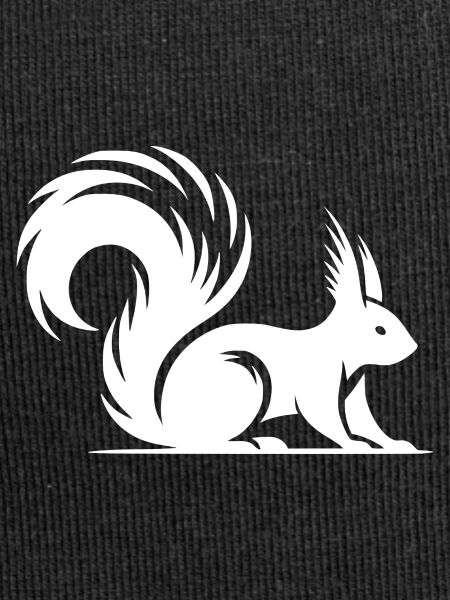 Squirrel Tattoo Style Drawing
