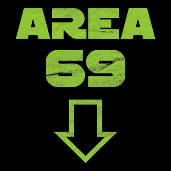 Area 69 funny meme futuristic style' Beanie | Spreadshirt