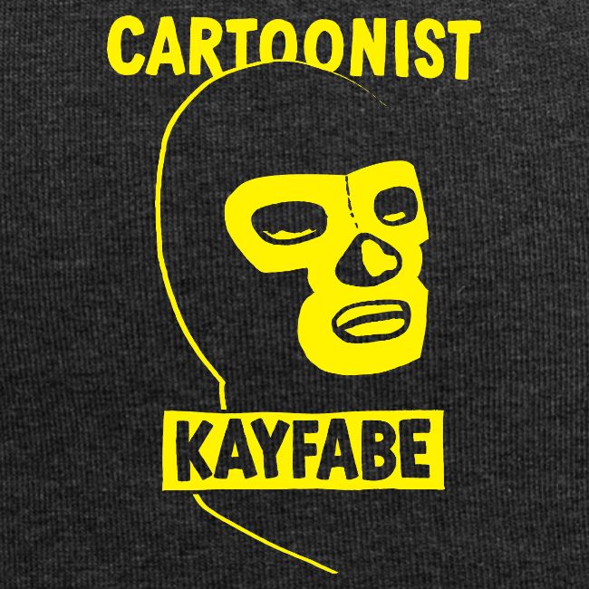 Cartoonist Kayfabe Wrestling Mask