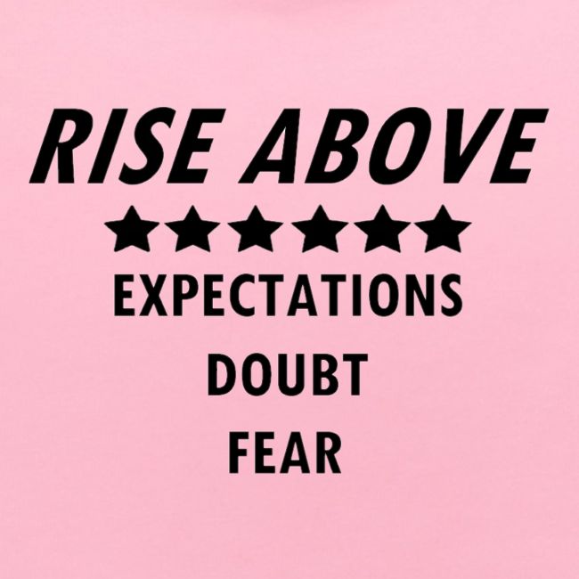 Rise Above (Black font)