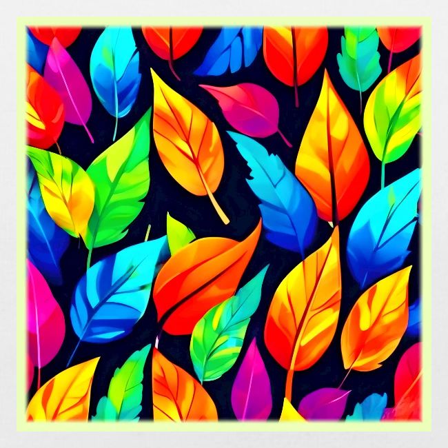 Vibrant Autumn Leaves Pattern