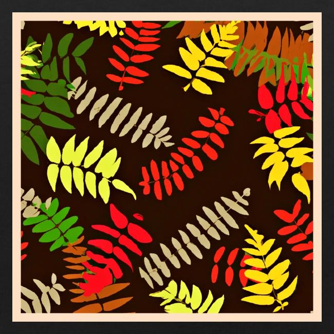 Autumn Leaves Pattern Art