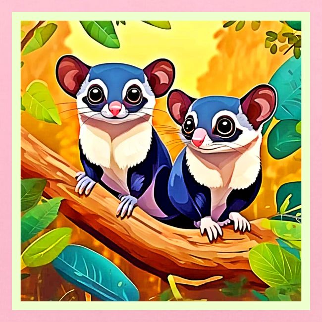 Cute Sugar Gliders