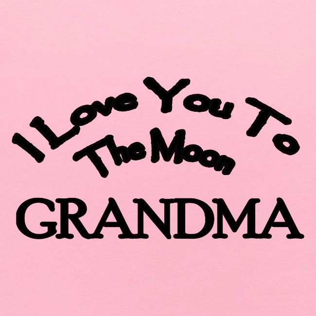 I Love You to The Moon Grandma | Family Shirt