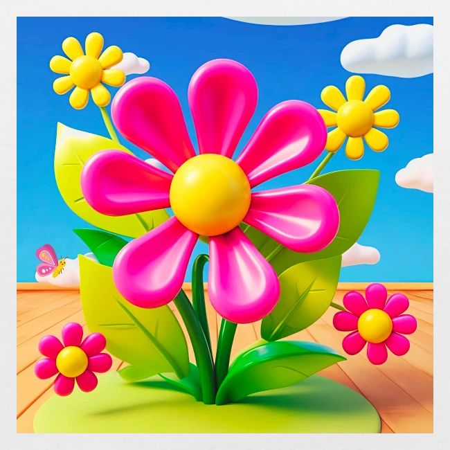 Pink Floral Peace | Sky & Nature Design
