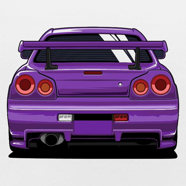 SKYLINE GTR R34 MIDNIGHT PURPLE