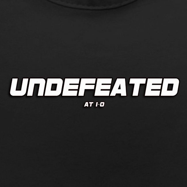 UNDEFEATED (at 1-0)
