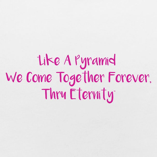 TOGETHER FOREVER (FUCHSIA PRINT)