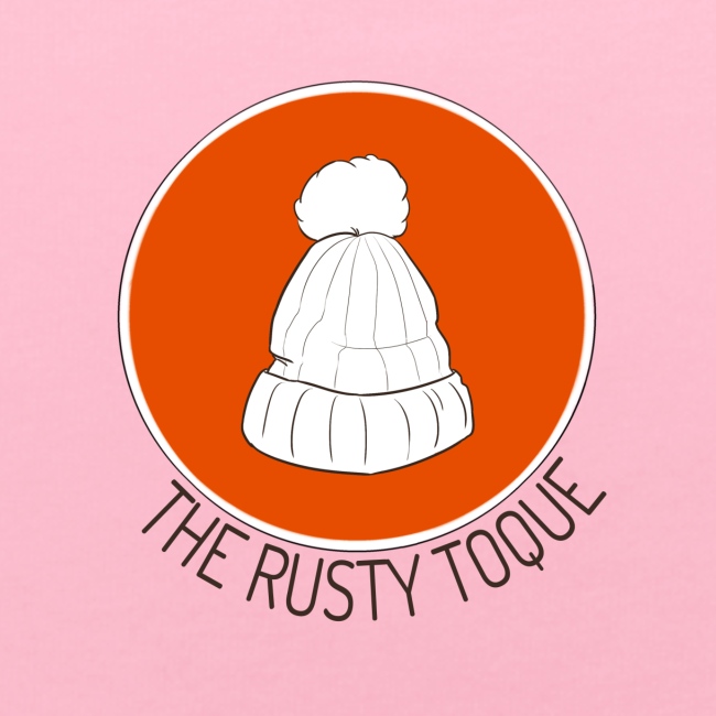 The Rusty Toque Dark Orange Logo with Black Text