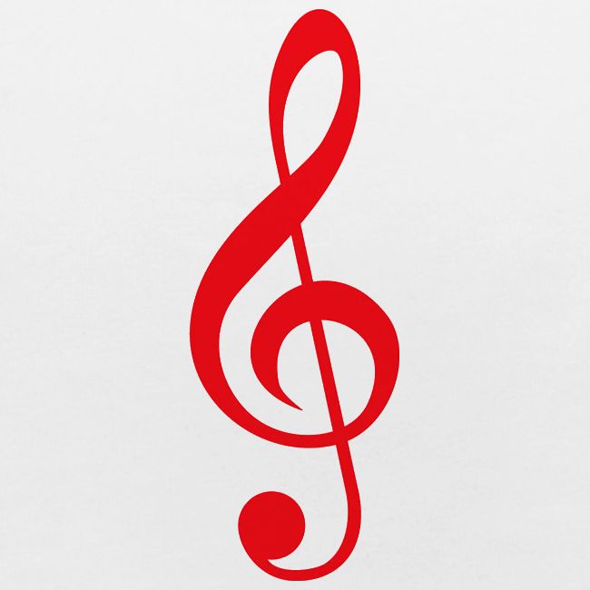 G CLEF - RED DESIGN