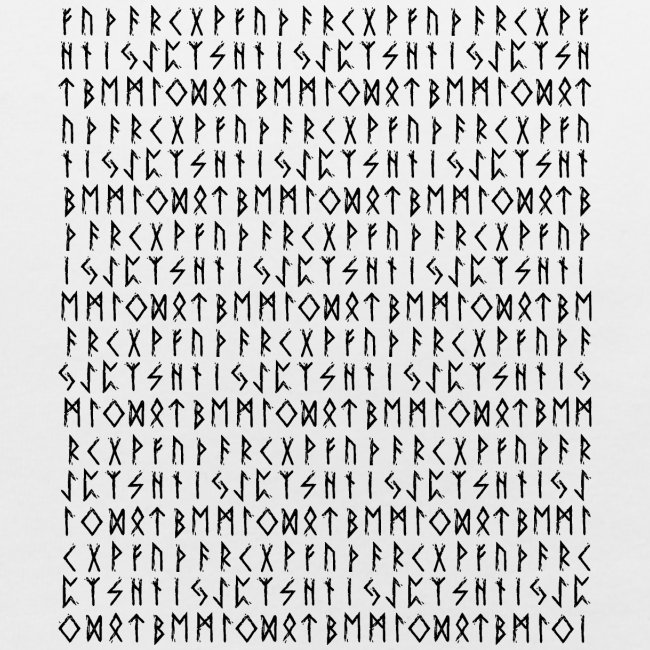 24 Arrière-plan de la série des runes Elder Futhark