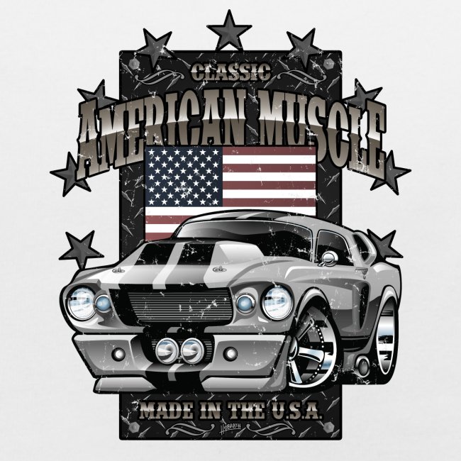 Classic American Muscle Car