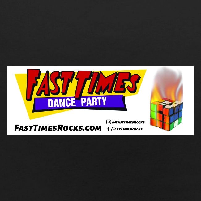 Fast Times Logo with Burning Cube