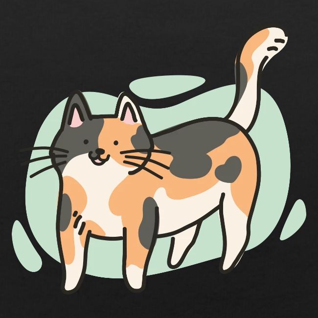 multicolor cat