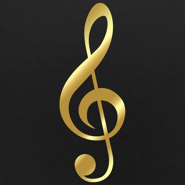 G CLEF - GOLD DESIGN