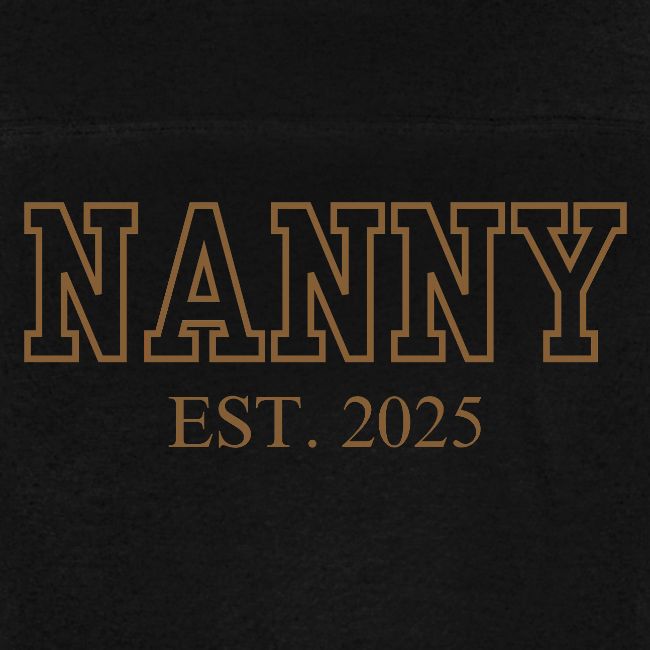 Nanny Est. 2025 (Brown Font)