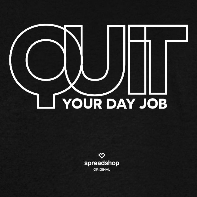 Quit in white