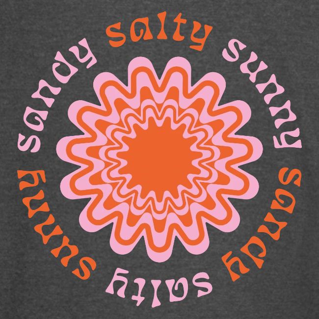 sandy, salty & sunny