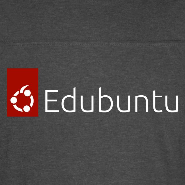 Edubuntu Logo 2023 - White