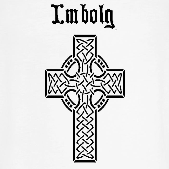 Imbolg Black Logo and Cross