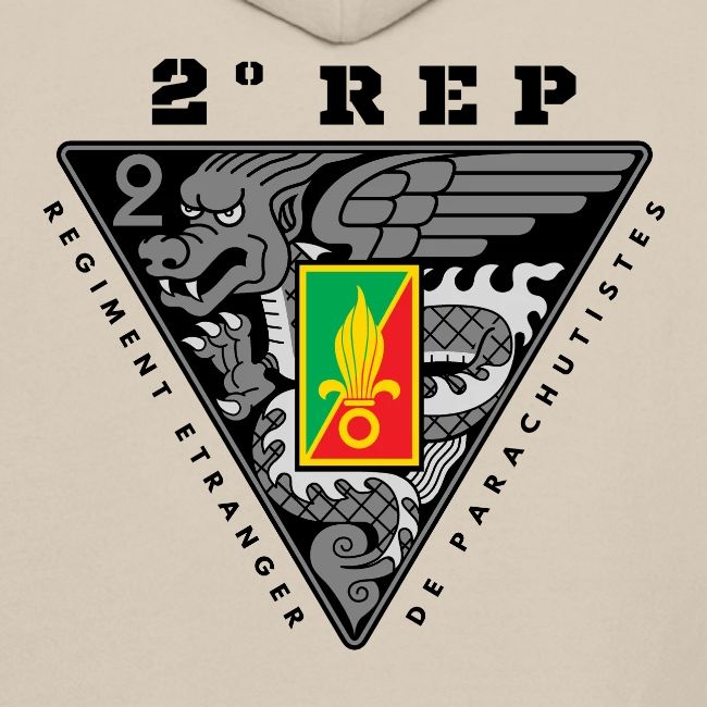 2e REP - Foreign Legion - Badge - Dark