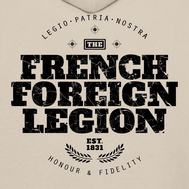 The French Foreign Legion - Black