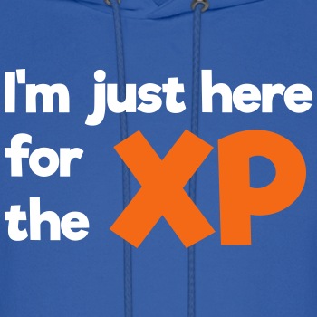 I'm just here for the XP - Hoodie for men