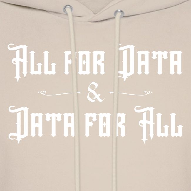 All for Data, Data for All (dark)