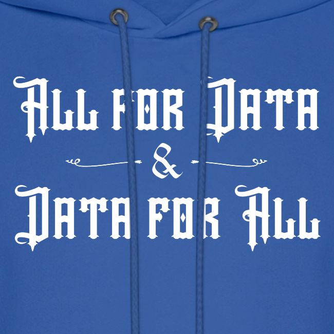 All for Data, Data for All (dark)
