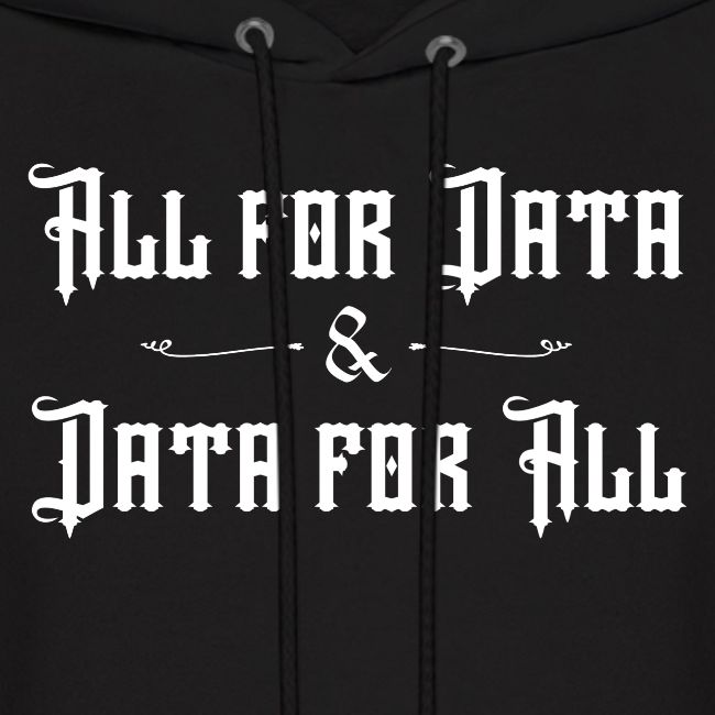 All for Data, Data for All (dark)