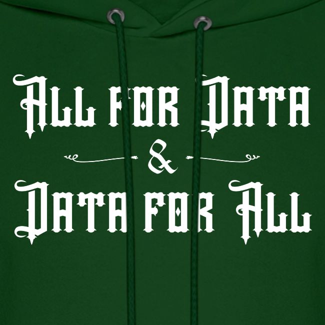 All for Data, Data for All (dark)