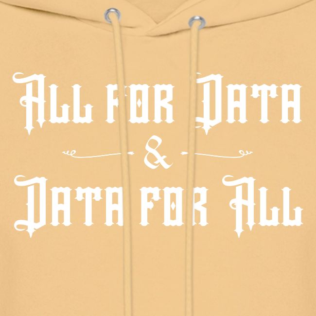 All for Data, Data for All (dark)