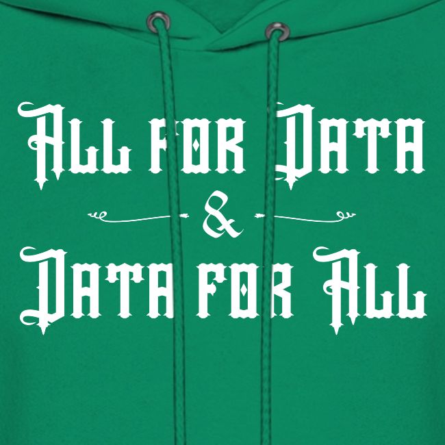 All for Data, Data for All (dark)