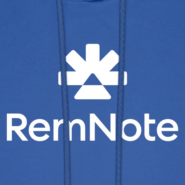 White logo with text, vertically stacked